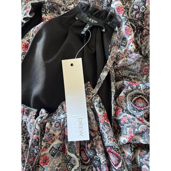 ANTHROPOLOGIE NWT DREW Medallion Sleeveless Boho Prarie Maxi Dress S MSRP $308 - Picture 9 of 9